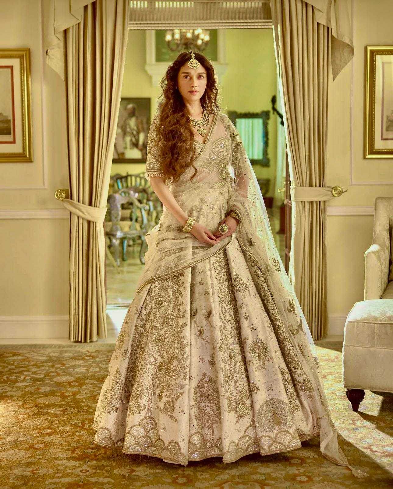 Slub Silk Embroidered Lehenga - MYLUXURY LANE ENTERPRISE